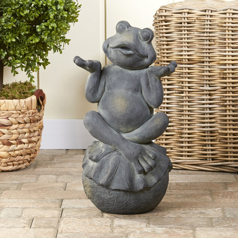 Birch Lane™ Zen Frog Garden Statue & Reviews Birch Lane